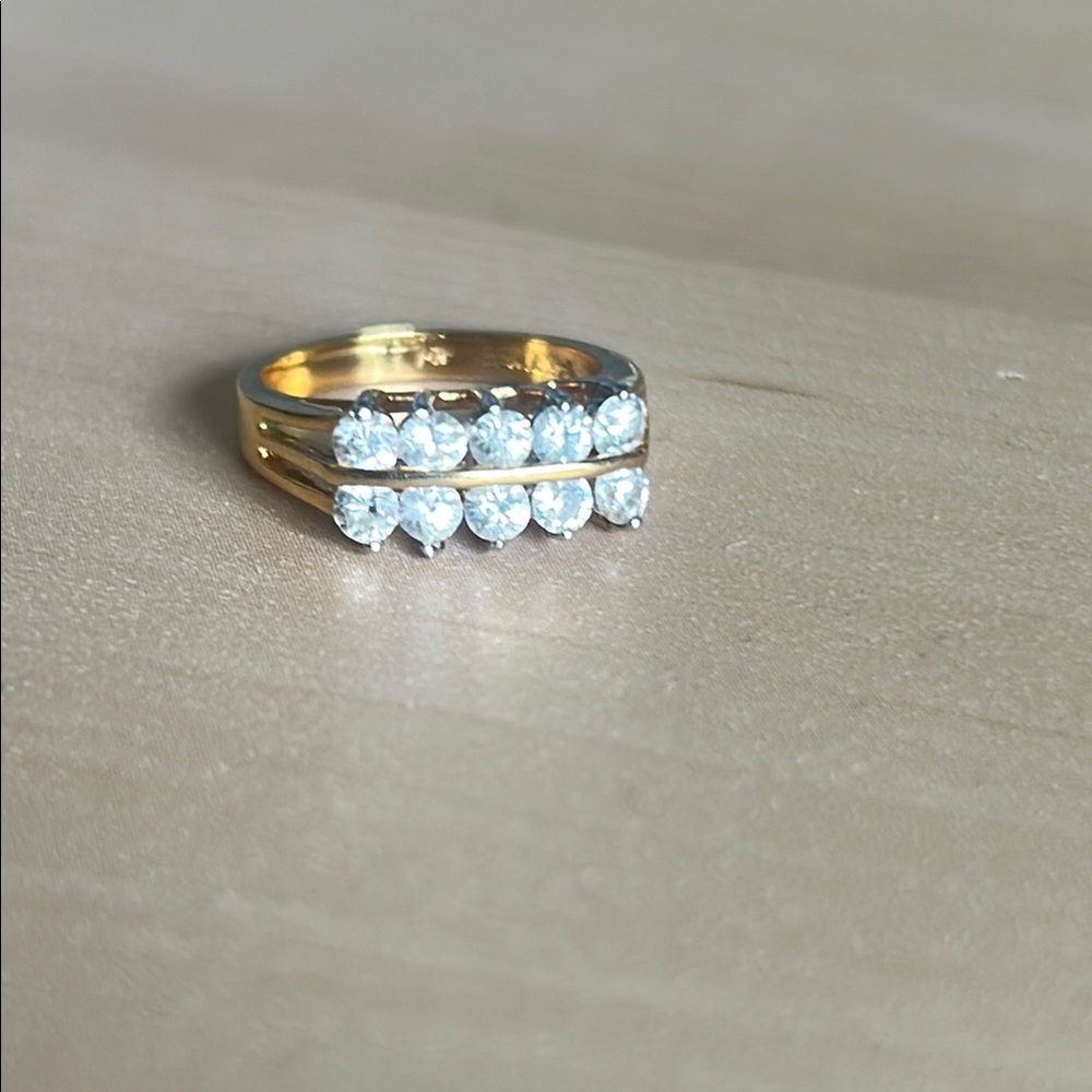 Neiman Marcus 14k TH Gold Filled Rowed Women's Ring